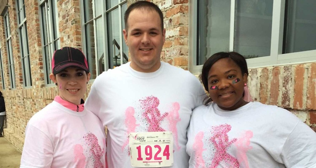 Tupelo dons pink for a deserving cause